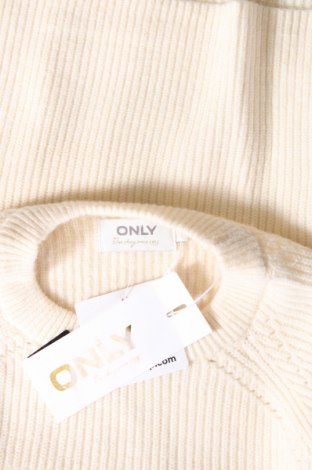 Γυναικείο πουλόβερ ONLY, Μέγεθος S, Χρώμα Λευκό, Τιμή 10,87 €