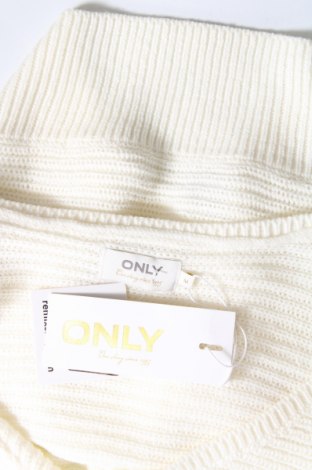 Γυναικείο πουλόβερ ONLY, Μέγεθος M, Χρώμα Εκρού, Τιμή 10,55 €