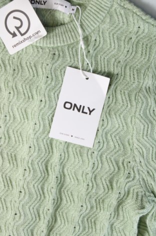 Pulover de femei ONLY, Mărime M, Culoare Verde, Preț 81,58 Lei