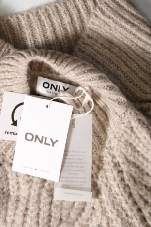 Γυναικείο πουλόβερ ONLY, Μέγεθος M, Χρώμα  Μπέζ, Τιμή 9,91 €