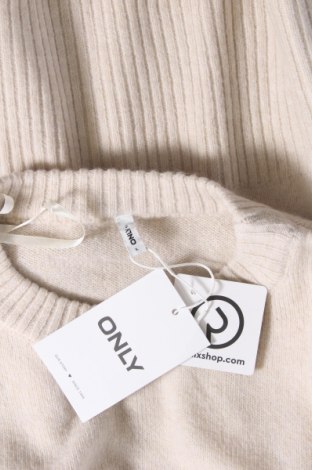 Γυναικείο πουλόβερ ONLY, Μέγεθος L, Χρώμα  Μπέζ, Τιμή 12,78 €