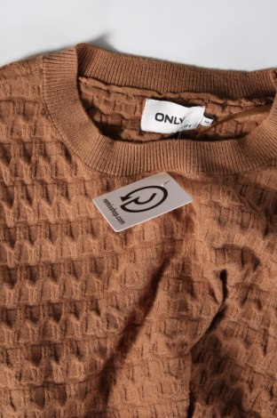 Дамски пуловер ONLY, Размер M, Цвят Кафяв, Цена 24,80 лв.