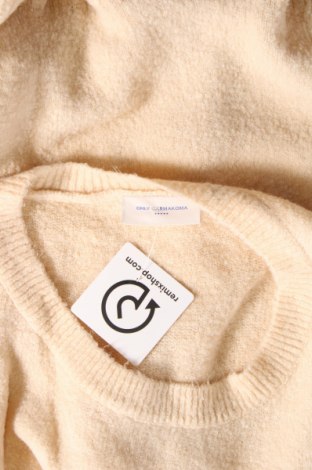 Γυναικείο πουλόβερ ONLY Carmakoma, Μέγεθος L, Χρώμα Εκρού, Τιμή 5,68 €