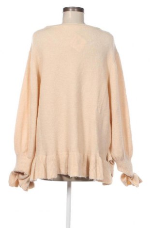 Дамски пуловер ONLY Carmakoma, Размер L, Цвят Екрю, Цена 9,18 лв.