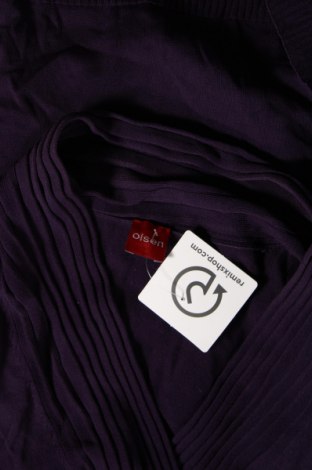 Дамски пуловер Olsen, Размер L, Цвят Лилав, Цена 10,66 лв.