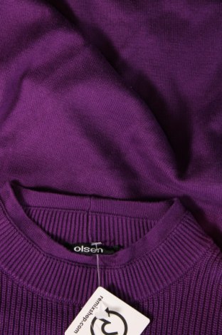 Дамски пуловер Olsen, Размер XXL, Цвят Лилав, Цена 12,30 лв.