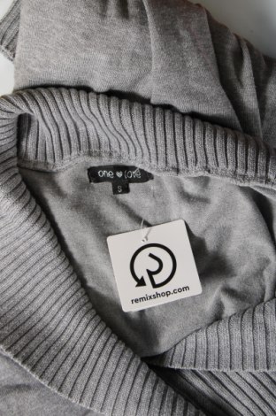 Γυναικείο πουλόβερ One Love, Μέγεθος S, Χρώμα Γκρί, Τιμή 2,69 €