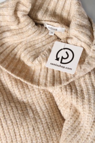 Дамски пуловер Opus, Размер M, Цвят Бежов, Цена 17,36 лв.