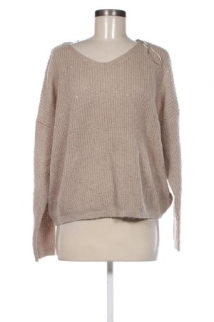 Дамски пуловер Orsay, Размер L, Цвят Бежов, Цена 9,57 лв.