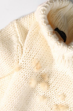 Γυναικείο πουλόβερ Oui, Μέγεθος S, Χρώμα Λευκό, Τιμή 6,14 €