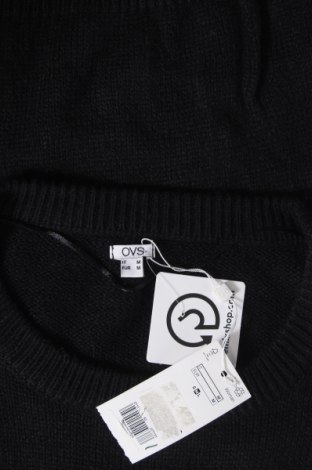 Дамски пуловер Oviesse, Размер M, Цвят Черен, Цена 19,78 лв.