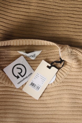 Дамски пуловер Oxmo, Размер M, Цвят Бежов, Цена 19,78 лв.
