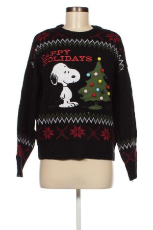 Дамски пуловер Peanuts, Размер M, Цвят Черен, Цена 14,50 лв.