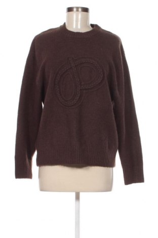 Дамски пуловер Pepe Jeans, Размер M, Цвят Кафяв, Цена 63,00 лв.