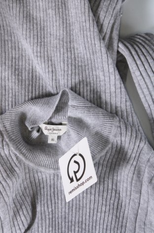 Γυναικείο πουλόβερ Pepe Jeans, Μέγεθος XS, Χρώμα Γκρί, Τιμή 23,23 €
