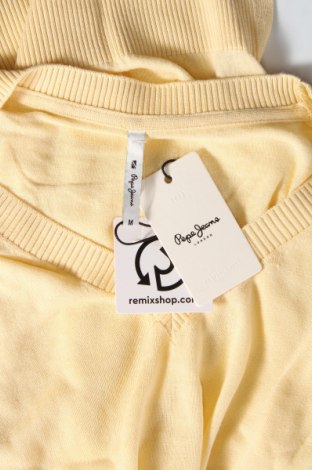 Дамски пуловер Pepe Jeans, Размер M, Цвят Жълт, Цена 21,00 лв.