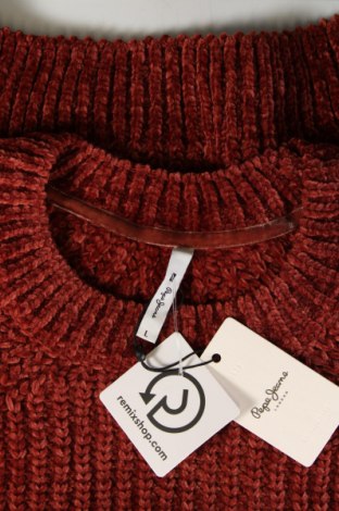 Γυναικείο πουλόβερ Pepe Jeans, Μέγεθος L, Χρώμα Κόκκινο, Τιμή 32,47 €