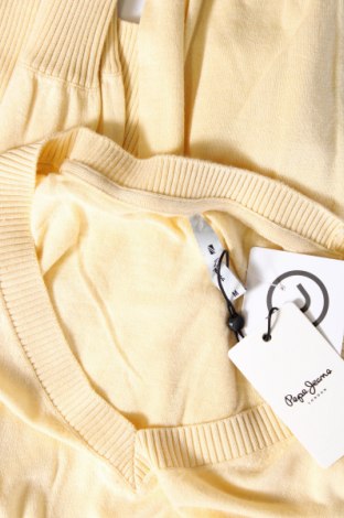 Дамски пуловер Pepe Jeans, Размер M, Цвят Жълт, Цена 22,40 лв.