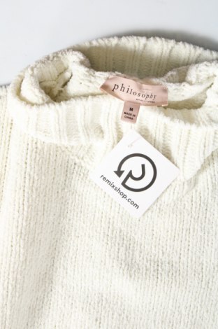 Дамски пуловер Philosophy, Размер M, Цвят Бял, Цена 12,30 лв.