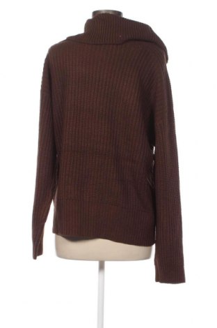 Γυναικείο πουλόβερ Pieces, Μέγεθος XL, Χρώμα Καφέ, Τιμή 13,10 €