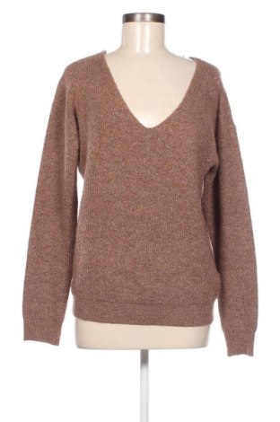 Дамски пуловер Pieces, Размер M, Цвят Кафяв, Цена 12,15 лв.