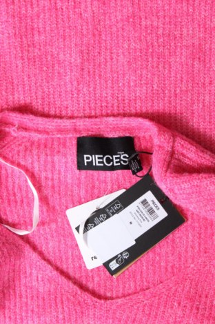 Pulover de femei Pieces, Mărime M, Culoare Roz, Preț 81,58 Lei