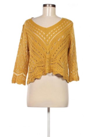 Дамски пуловер Pigalle, Размер L, Цвят Жълт, Цена 17,60 лв.