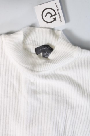 Γυναικείο πουλόβερ Primark, Μέγεθος S, Χρώμα Λευκό, Τιμή 7,18 €