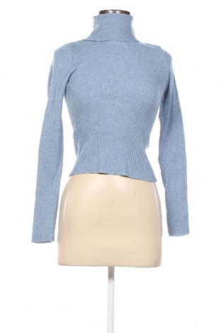 Дамски пуловер Pull&Bear, Размер S, Цвят Син, Цена 17,60 лв.