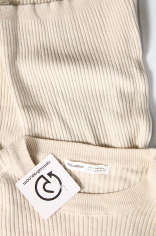 Дамски пуловер Pull&Bear, Размер S, Цвят Бежов, Цена 20,70 лв.