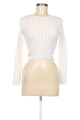 Дамски пуловер Pull&Bear, Размер M, Цвят Екрю, Цена 14,50 лв.