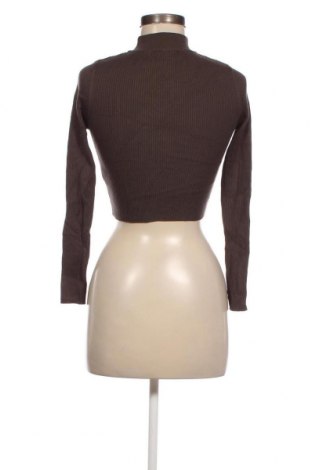 Дамски пуловер Pull&Bear, Размер S, Цвят Кафяв, Цена 14,21 лв.