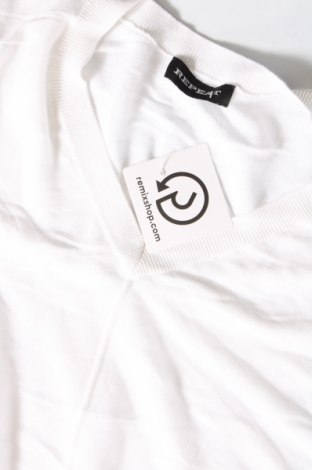Γυναικείο πουλόβερ Repeat, Μέγεθος M, Χρώμα Λευκό, Τιμή 12,47 €