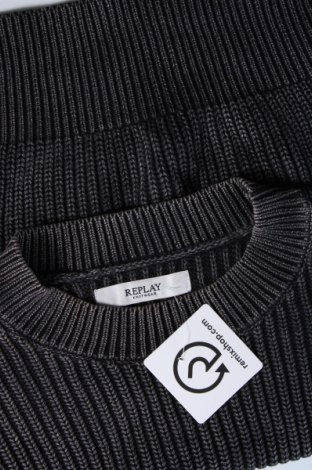 Дамски пуловер Replay, Размер S, Цвят Сив, Цена 57,60 лв.