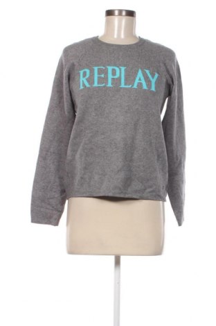 Дамски пуловер Replay, Размер S, Цвят Сив, Цена 65,28 лв.