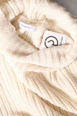 Damenpullover Reserved, Größe M, Farbe Weiß, Preis 8,07 €