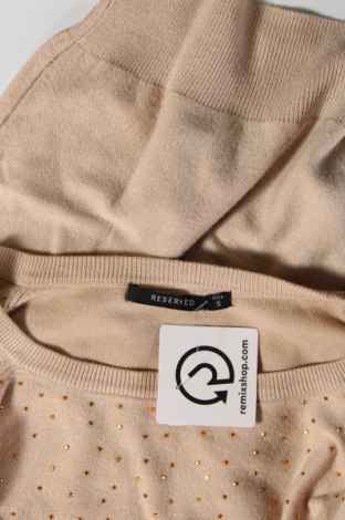 Damenpullover Reserved, Größe S, Farbe Beige, Preis 5,49 €