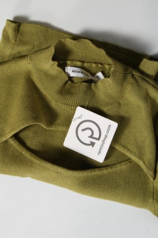 Дамски пуловер Reserved, Размер S, Цвят Зелен, Цена 17,60 лв.