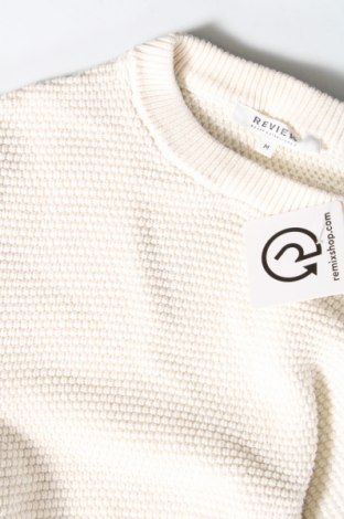 Дамски пуловер Review, Размер M, Цвят Бял, Цена 17,63 лв.
