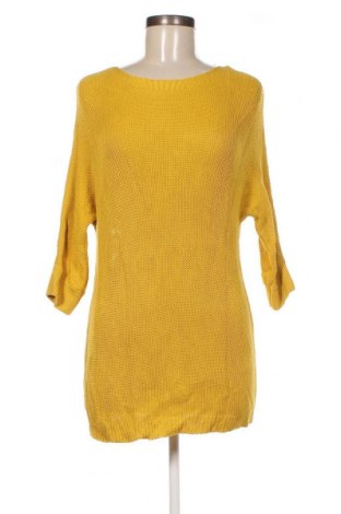 Дамски пуловер Rick Cardona, Размер XL, Цвят Жълт, Цена 20,91 лв.