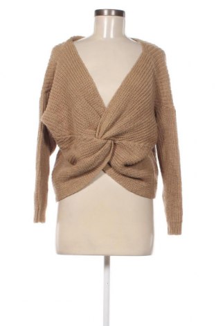 Дамски пуловер Rinascimento, Размер M, Цвят Бежов, Цена 35,34 лв.