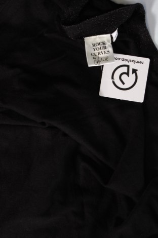Дамски пуловер Rock Your Curves by Angelina Kirsch, Размер XXL, Цвят Черен, Цена 5,51 лв.