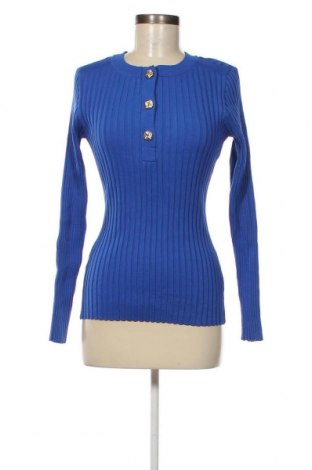 Дамски пуловер Rockmans, Размер XS, Цвят Син, Цена 37,20 лв.