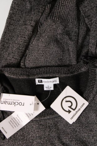 Дамски пуловер Rockmans, Размер L, Цвят Сив, Цена 30,69 лв.
