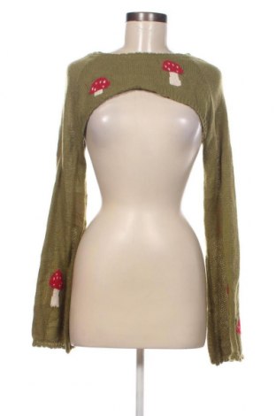 Γυναικείο πουλόβερ Romwe, Μέγεθος M, Χρώμα Πράσινο, Τιμή 11,38 €