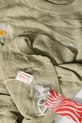 Γυναικείο πουλόβερ Romwe, Μέγεθος M, Χρώμα Πράσινο, Τιμή 7,40 €