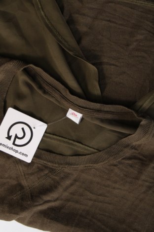 Дамски пуловер S.Oliver, Размер S, Цвят Зелен, Цена 16,40 лв.