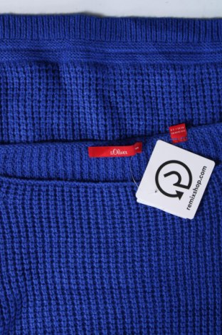Γυναικείο πουλόβερ S.Oliver, Μέγεθος M, Χρώμα Μπλέ, Τιμή 8,37 €