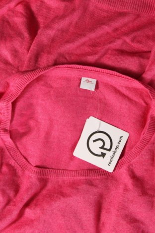 Дамски пуловер S.Oliver, Размер XL, Цвят Розов, Цена 20,91 лв.