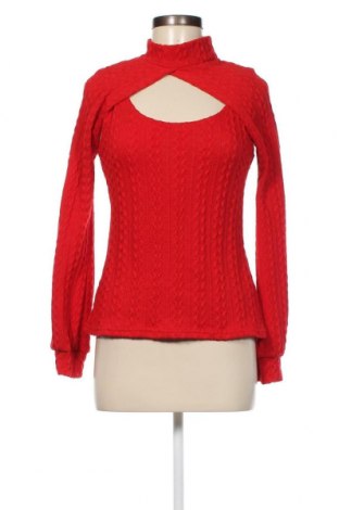 Дамски пуловер SHEIN, Размер M, Цвят Червен, Цена 8,99 лв.